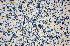 Symbiose 2, Acryl auf Malkarton, 30x40, 2018